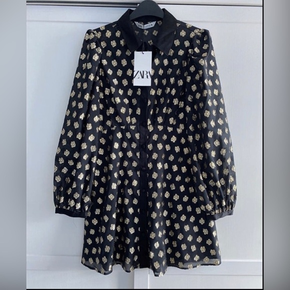 Zara A line mini dress - Picture 3 of 4